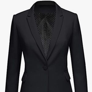 Womens business casual button jacket